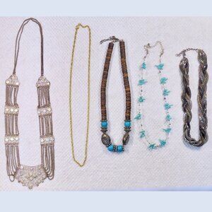 Lot of 5 Necklaces